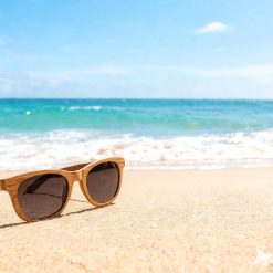 Cloudstory PebleMatt XVI — Matte Black Acetate Square Sunglasses